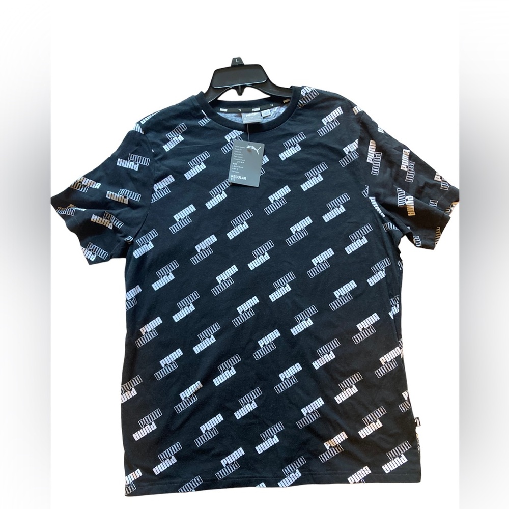 Essentials Plus Logo Power All Over Print Tee